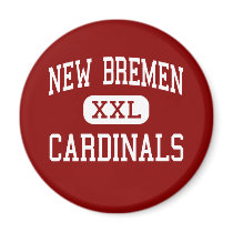 New Bremen - Cardinals - High - New Bremen Ohio magnets