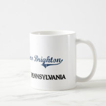 New Brighton Pennsylvania City Classic Coffee Mugs