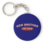 New Brother Est 2010 Keychain