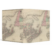 New Brunswick and Nova Scotia Vinyl Binder