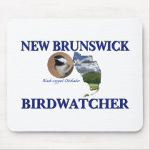 New Brunswick Birdwatcher mousepads by nakedzealot New Brunswick Birdwatcher mousepads