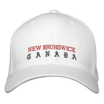 NEW BRUNSWICK, CANADA HAT embroidered hats by Rep_Ya_Hood NEW BRUNSWICK, CANADA HAT embroidered hats