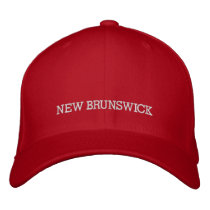 NEW BRUNSWICK, CANADA HAT embroidered hats by Rep_Ya_Hood NEW BRUNSWICK, CANADA HAT embroidered hats