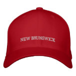 NEW BRUNSWICK, CANADA HAT EMBROIDERED BASEBALL CAP