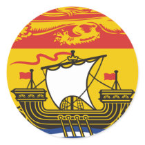 New Brunswick, Canada stickers by bestflag New Brunswick, Canada stickers