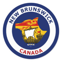 NEW BRUNSWICK, CANADA STICKER