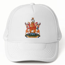 New Brunswick Coat of Arms Hat by FlagTshirts New Brunswick Coat of Arms Hat