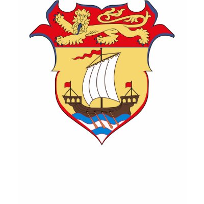 New Brunswick Coat of Arms T-shirt by FlagTshirts