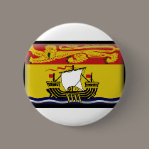 New Brunswick Flag buttons