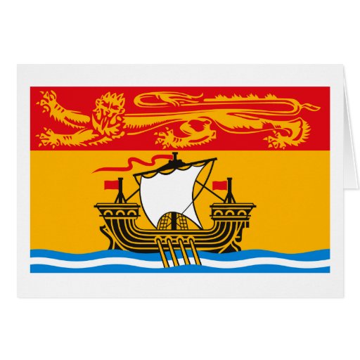 New Brunswick Flag Greeting Card
