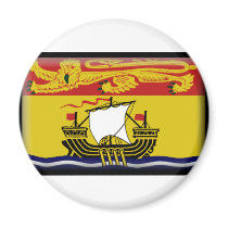 New Brunswick Flag magnets by jacinto888 New Brunswick Flag magnets