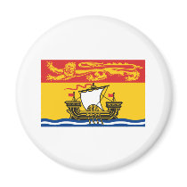 NEW BRUNSWICK FLAG magnets by flagshirts NEW BRUNSWICK FLAG magnets