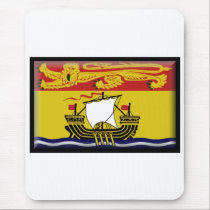 New Brunswick Flag mousepads