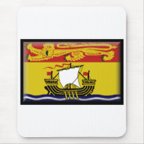 New Brunswick Flag mousepads by jacinto888 New Brunswick Flag mousepads