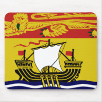 New Brunswick Flag Mousepad by jacinto888 New Brunswick Flag Mousepad
