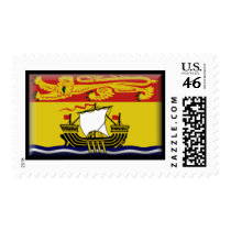New Brunswick Flag postage by jacinto888 New Brunswick Flag postage