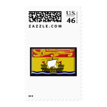 New Brunswick Flag postage by jacinto888 New Brunswick Flag postage