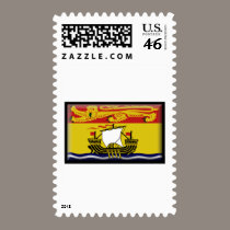 New Brunswick Flag stamps