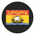 NEW BRUNSWICK FLAG stickers by flagshirts NEW BRUNSWICK FLAG stickers