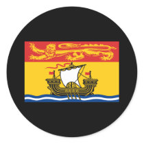 NEW BRUNSWICK FLAG stickers by flagshirts NEW BRUNSWICK FLAG stickers