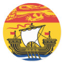 NEW BRUNSWICK FLAG stickers by flagshirts NEW BRUNSWICK FLAG stickers