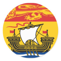 NEW BRUNSWICK FLAG stickers by flagshirts NEW BRUNSWICK FLAG stickers