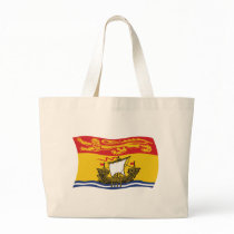 New Brunswick Flag Tote Bag by livingflags New Brunswick Flag Tote Bag