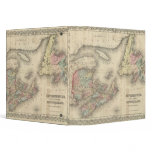 New Brunswick, Nova Scotia, Newfoundland 2 3 Ring Binder