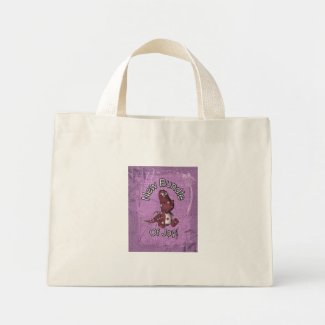 New Bundle of Joy! Purple back, purple dinosaur bag