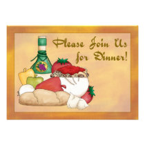 New! Buon Appetito Dinner Invitation invitations
