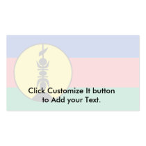 New Caledonia, Democratic Republic of the Congo Business Card Templates