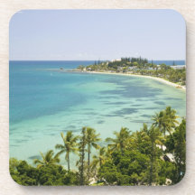New Caledonia, Grande Terre Island, Noumea. Anse 2 Coaster