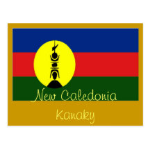 New Caledonia Kanaky postcard