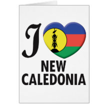 New Caledonia Love Cards