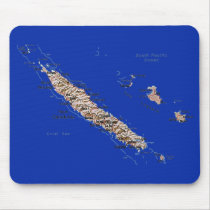 New Caledonia Map Mousepad