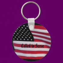 new called to serve keychain