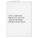 NEW CHILD CARD