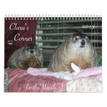 NEW!  Clara's Corner 2013 Calendar (with Maude)