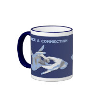 New Connection3 blue Mug
