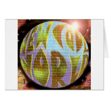 New Cool World LOGO Greeting Card