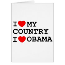 *New* Country, Obama Merchandise cards