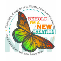 New Creation Butterfly T-Shirt