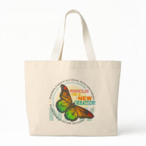New Creation Butterfly Tote Bag bags