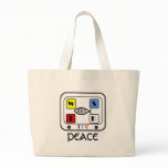 New Creation PEACE Carry On Tote Bags