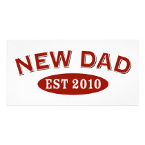 New Dad 2010 photo cards by babyfactory New Dad 2010 photo cards