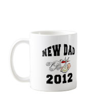 New Dad 2012 Coffee Mugs