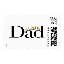 New Dad Est 2009 postage