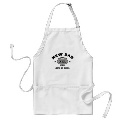 Personalized Gifts on New Dad Personalized Gift Xxl Aprons By Personalized New Dad