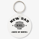 New Dad Personalized Gift XXL keychains by Personalized_New_Dad New Dad Personalized Gift XXL keychains