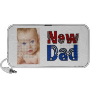 New Dad Photo Doodle Speakers doodle